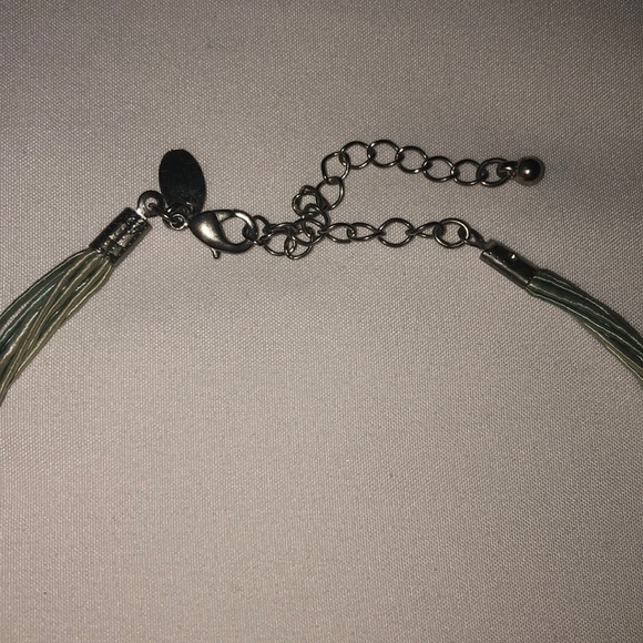 Lia Sophia Versailles Cord Teal Pendant Necklace - Picture 8 of 15